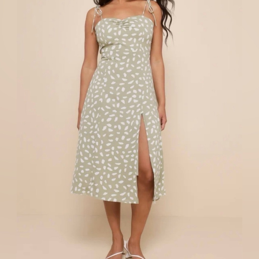 Lulus dress green